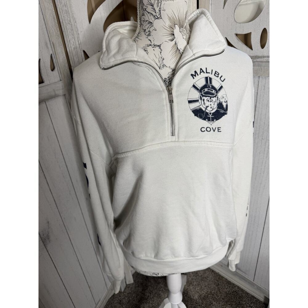 Brandy Melville Monkey Island SOFT Sweater Graphic RARE Made Italy OS